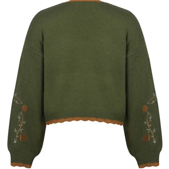 958. NEW The Mysterious Fox Cardigan - Picture 2 of 2